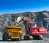 Kaydon Bearings - mining shovel and truck