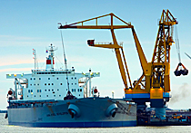 Kaydon Bearings - markets - heavy equipment - ship crane