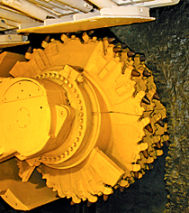 Kaydon Bearings - markets - mining - longwall mining equipment