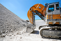 Kaydon Bearings - markets - mining - excavator