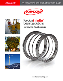 Kaydon new catalog 390 for slewing ring bearings
