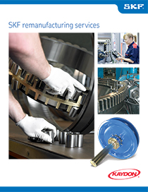 SKF Bearing Remanufacturing Services brochure