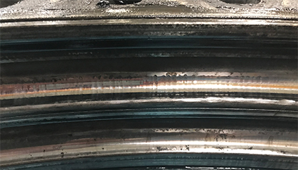 Kaydon Bearings - why pitch bearings fail: lubrication. False brinelling and corrosion.